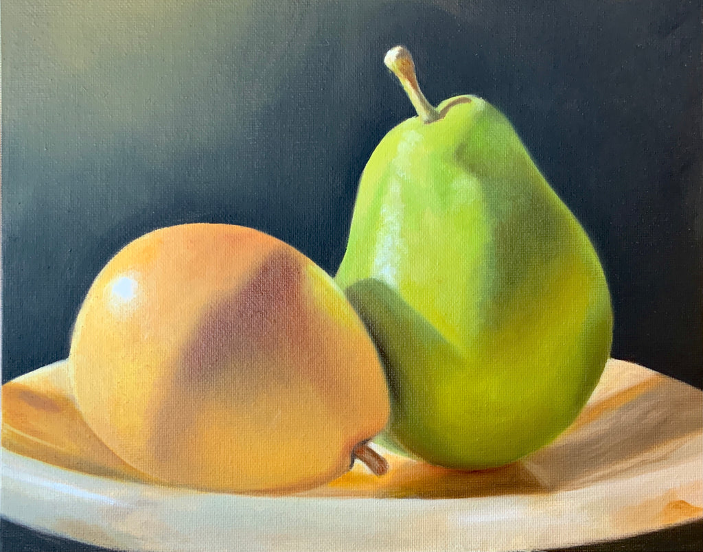 "A pair of pears"